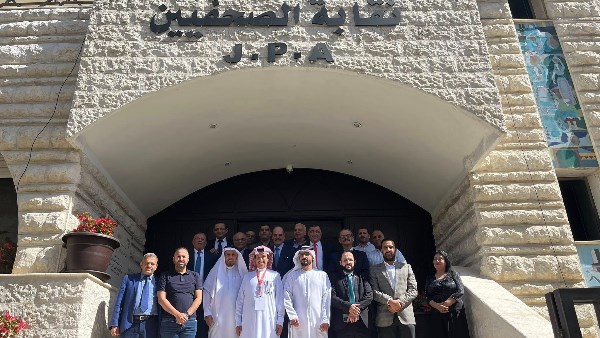 وفد من رؤساء نقابات الصحفيين العرب يبحث مع نقابة الصحفيين الأردنيين تعزيز التعاون المشترك وفد من رؤساء نقابات الصحفيين العرب يبحث مع نقابة الصحفيين الأردنيين تعزيز التعاون المشترك