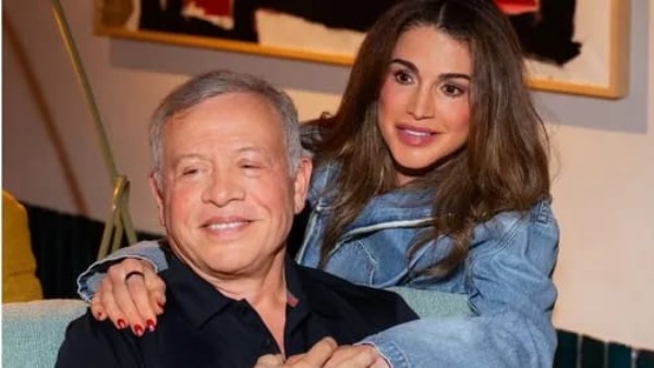 الملك عبد الله والملكة رانيا 