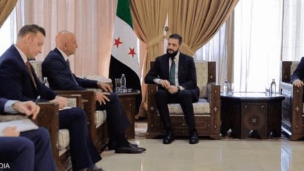 أحمد الشرع و المبعوث الأمريكي 