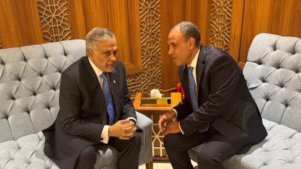 وزير الخارجية و نظيره الباكستاني 