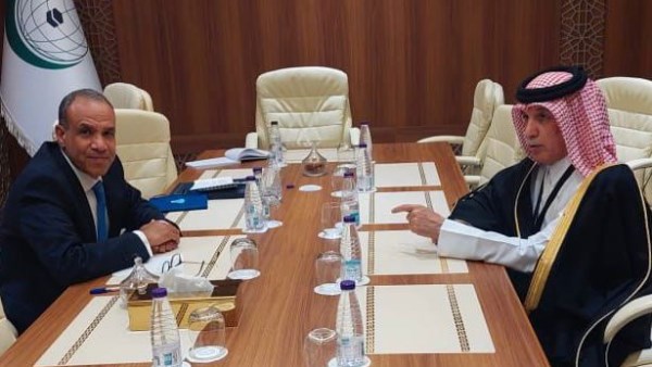 وزير الخارجية و سلطان المريخي