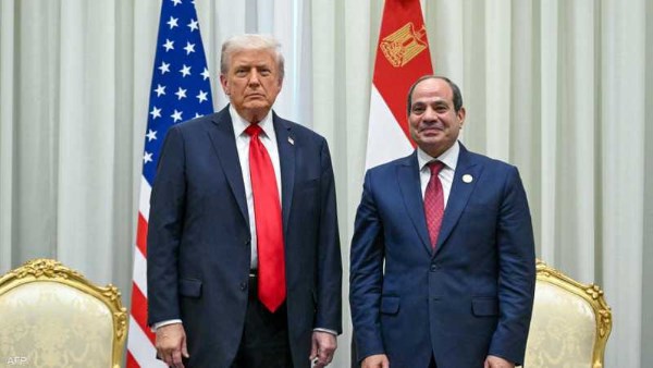 الرئيس السيسي و ترامب 