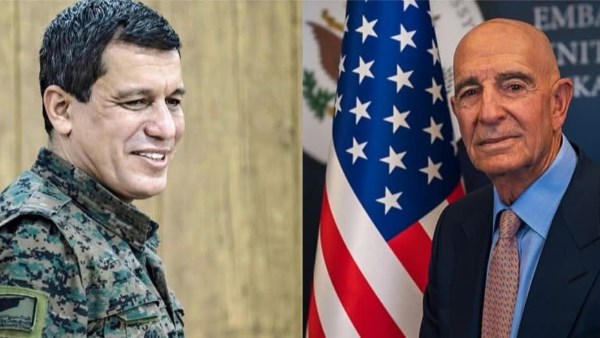 توم باراك و مظلوم عبدي 