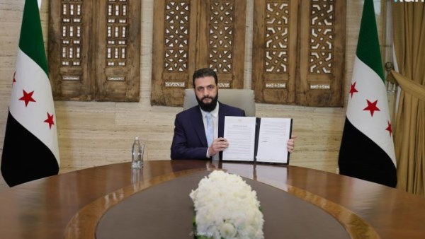 الرئيس أحمد الشرع 