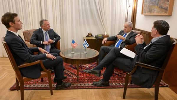 نتنياهو و كوشنر و ويتكوف 