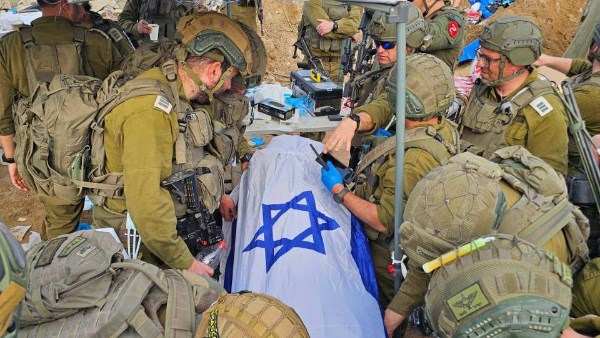 جثمان الجندي ران غويلي