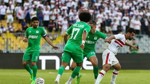 مباراة الزمالك والمصري
