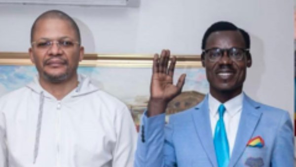 لومومبا ووزير الرياضة الكونغولي