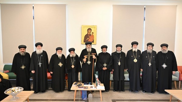 قداسة البابا يستقبل أحبار الكنيسة 