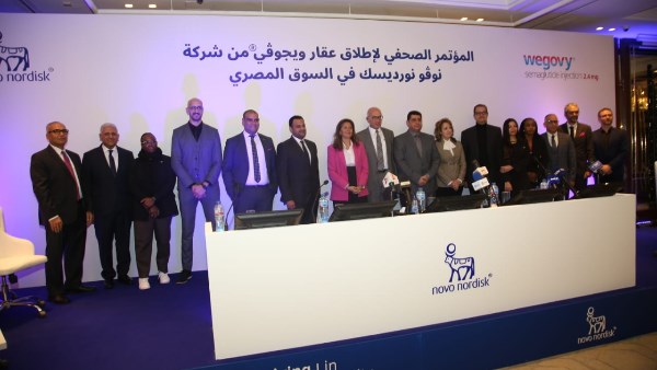 مؤتمر صحفي لإطلاق عقار  ويجوفي  في مصر