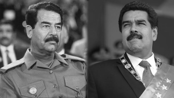 مادورو وصدام حسين