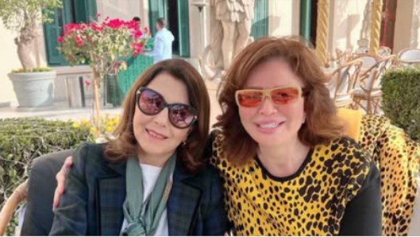 إلهام شاهين لـ ماجدة الرومي: نورتي مصر