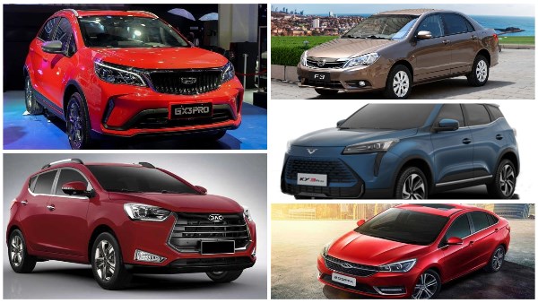 أرخص 5 سيارات زيرو صيني