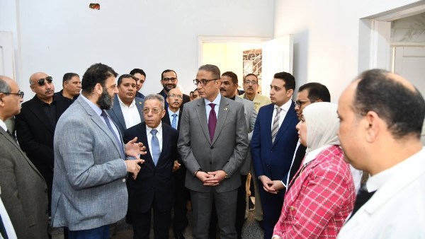 زيارة وفد الأطباء مستشفى سنورس بمحافظة الفيوم 