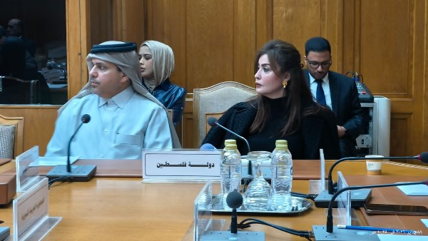 جمانة الغول من مندوبية فلسطين لدى جامعة الدول العربية