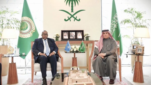السفير الصومالي ومندوب المملكة العربية السعودية 