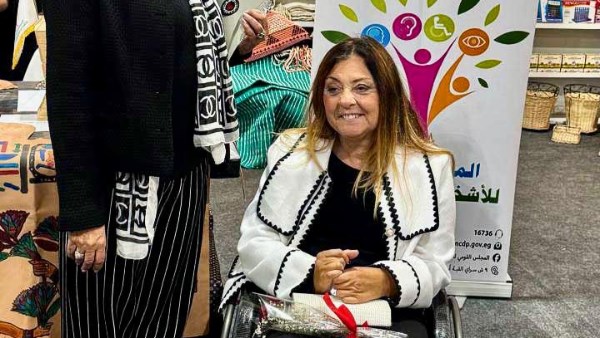 إيمان كريم المشرف العام على القومي للإعاقة 