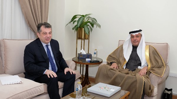 السفير منزلاوي يستقبل سفير جمهورية أرمينيا بالقاهرة 