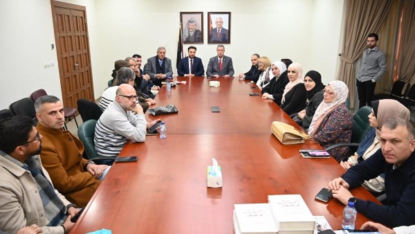 لقاء السفير دياب اللوح مع الكتّاب والأدباء الفلسطينيين