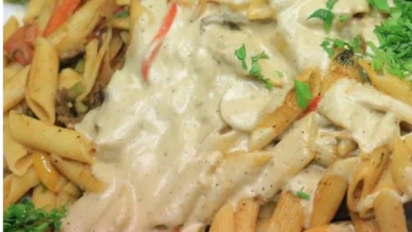 مكرونة بالشاورما