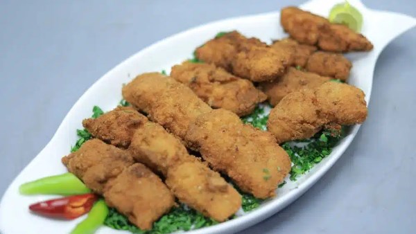 طريقة عمل سمك بانيه بالبقسماط 