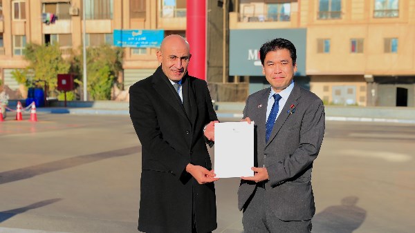 وزيرا التعليم المصري و الياباني