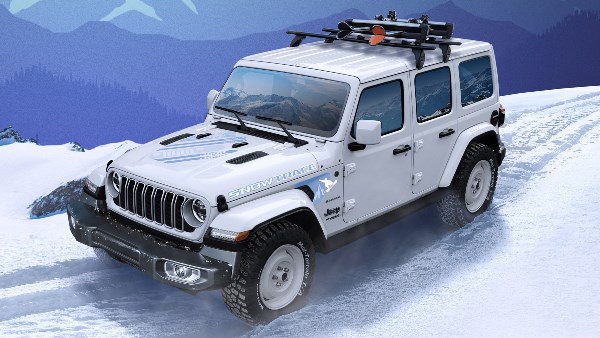  جيب Wrangler Snow Trace