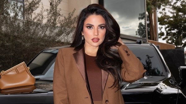 درة بإطلالة من ماركة Fendi بلغ سعرها قرب ربع مليون جنيه