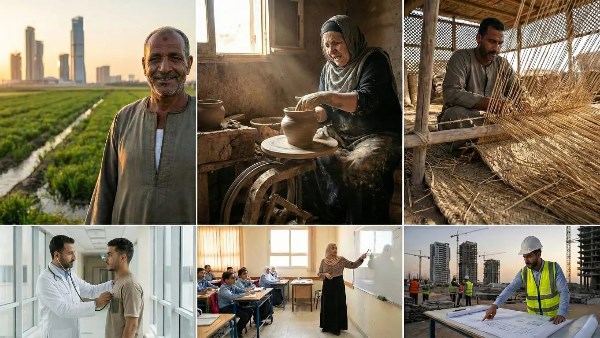 المهنُ في الإسلامِ طريقُ العمرانِ والإيمانِ معًا