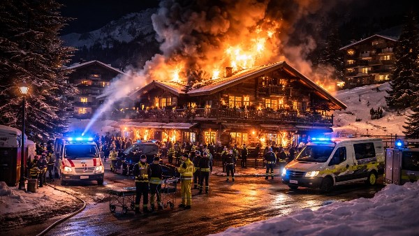 انفجار سويسرا