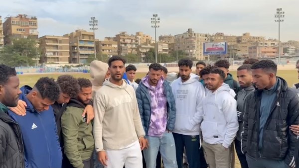 لاعبي نادي النصر القاهري