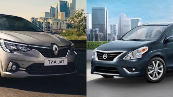 الفرق بين نيسان صنى و رينو تاليانت 2026 الفرق بين نيسان صنى و رينو تاليانت 2026