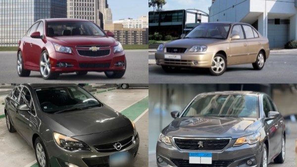 تركب عربيه ايه مستعملة في مصر 