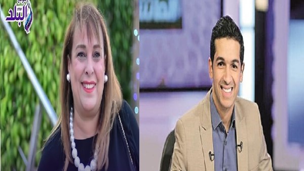 الكاتبة إلهام أبو الفتح وهاني حتحوت