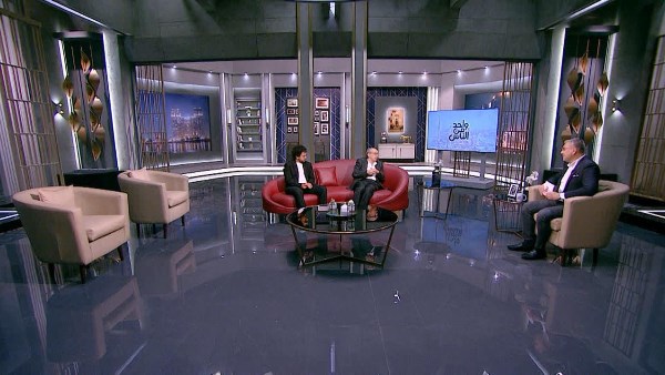 المخرج عصام السيد ونجله