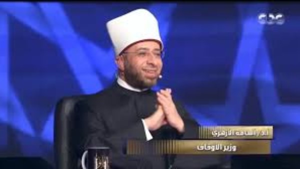  الدكتور أسامة الأزهرى وزير الأوقاف