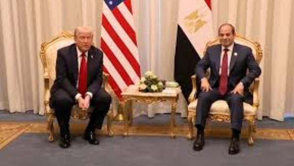 الرئيس السيسي والرئيس دونالد ترامب