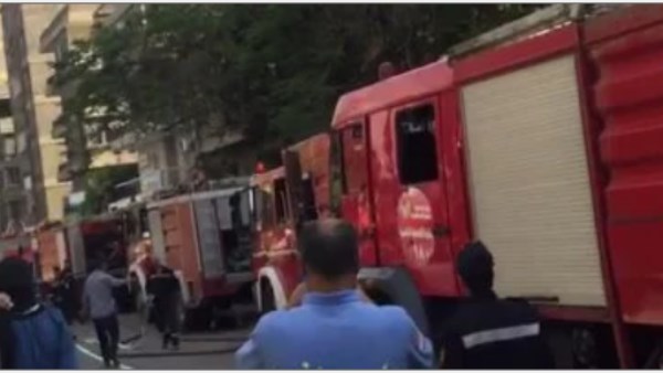 حريق ودخان كثيف في مستشفى الأطفال بالسيدة زينب| وشاهد عيان: الحريق كان عنيفا في لحظاته الأولى قبل إخماده