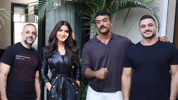 أحمد العوضي ومي عمر 