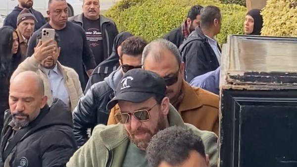 جنازة والدة نضال الشافعي