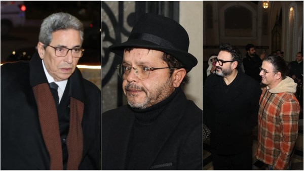 عزاء والدة هاني رمزي 