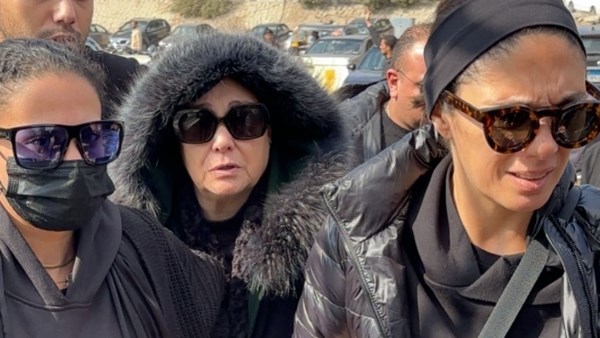 جنازة شقيق شيرين