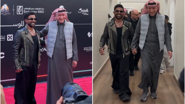 أحمد سعد مع سالم الهندي