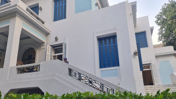 المقر الانتخابي للدكتور السيد البدوي ، رئيس حزب الوفد الأسبق والمرشح لرئاسة حزب الوفد