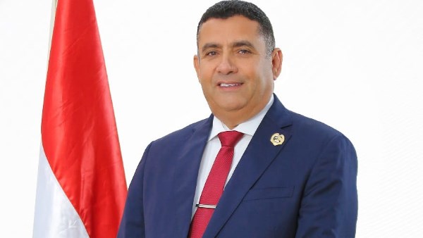 النائب أسامة مدكور، عضو مجلس الشيوخ، وأمين عام مساعد التنظيم بحزب مستقبل وطن