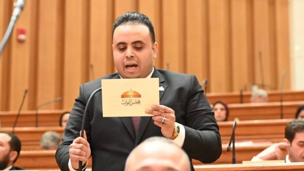 النائب حازم ريان، عضو مجلس النواب عن حزب حماة الوطن