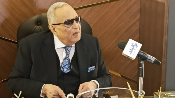 المستشار بهاء الدين أبو شقة ، رئيس حزب الوفد السابق والمرشح لرئاسة حزب الوفد