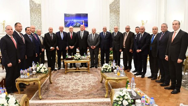 رئيس مجلس النواب يستقبل رئيس مجلس القضاء الأعلى للتهنئة بتوليه منصبه