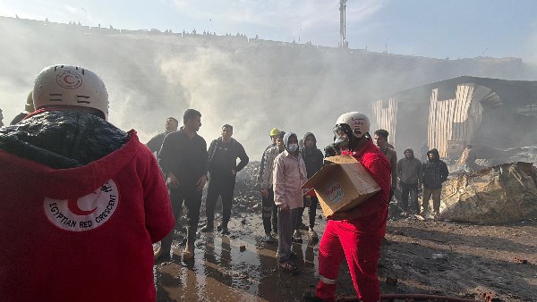 حريق الزرايب