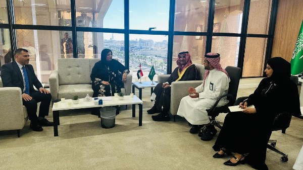 صورة من اللقاء المصري السعودى 